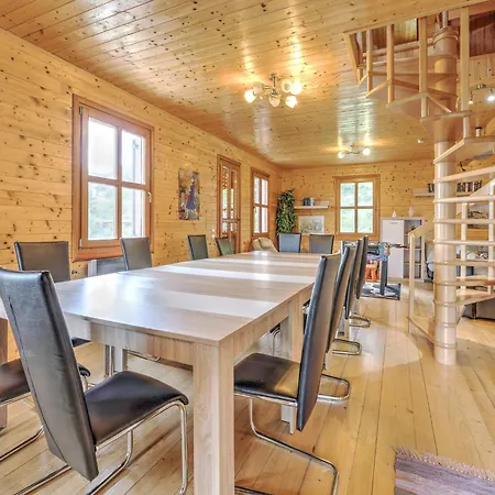 Chalet Detached Wooden In Carinthia Near The Simonh He Area