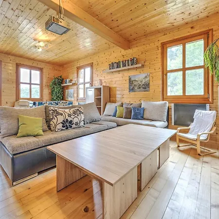 Detached Wooden In Carinthia Near The Simonhoehe Area Chalet Liebenfels