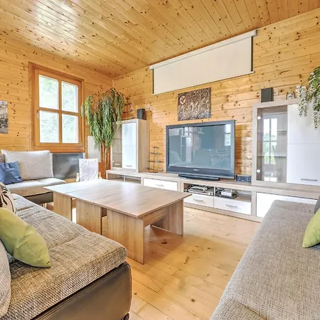 Detached Wooden In Carinthia Near The Simonhoehe Area Chalet Liebenfels