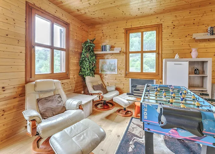 Detached Wooden In Carinthia Near The Simonhoehe Area *