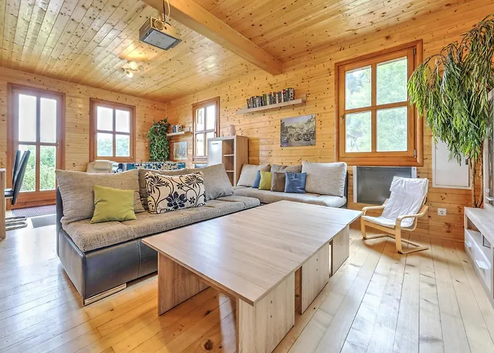 Detached Wooden In Carinthia Near The Simonhoehe Area Chalet Liebenfels