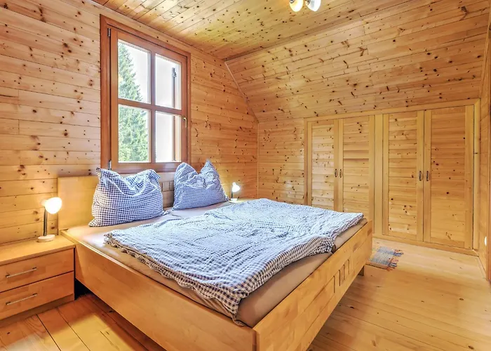 Detached Wooden In Carinthia Near The Simonhoehe Area *