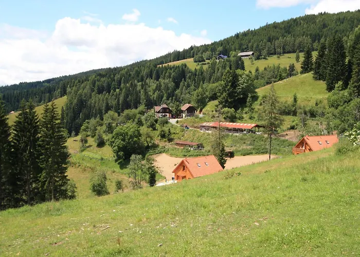 Detached Wooden In Carinthia Near The Simonhoehe Area *